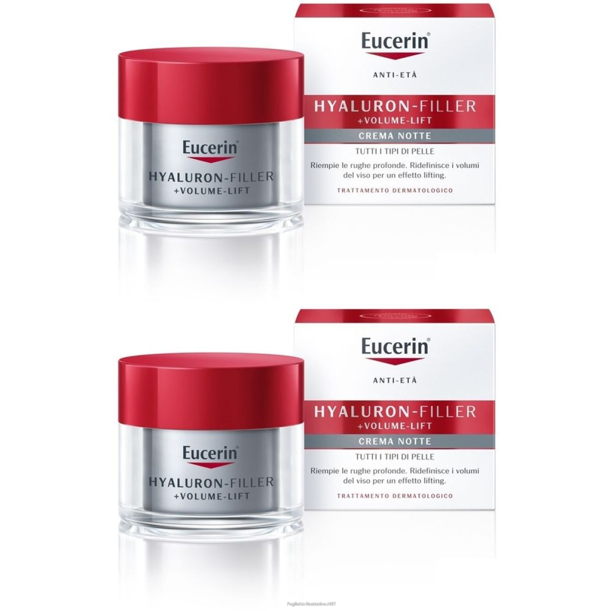 Acquista Online eucerin hyaluron-filler+volume-lift notte crema antirughe pelle normal e Cerca l'offerta più bassa