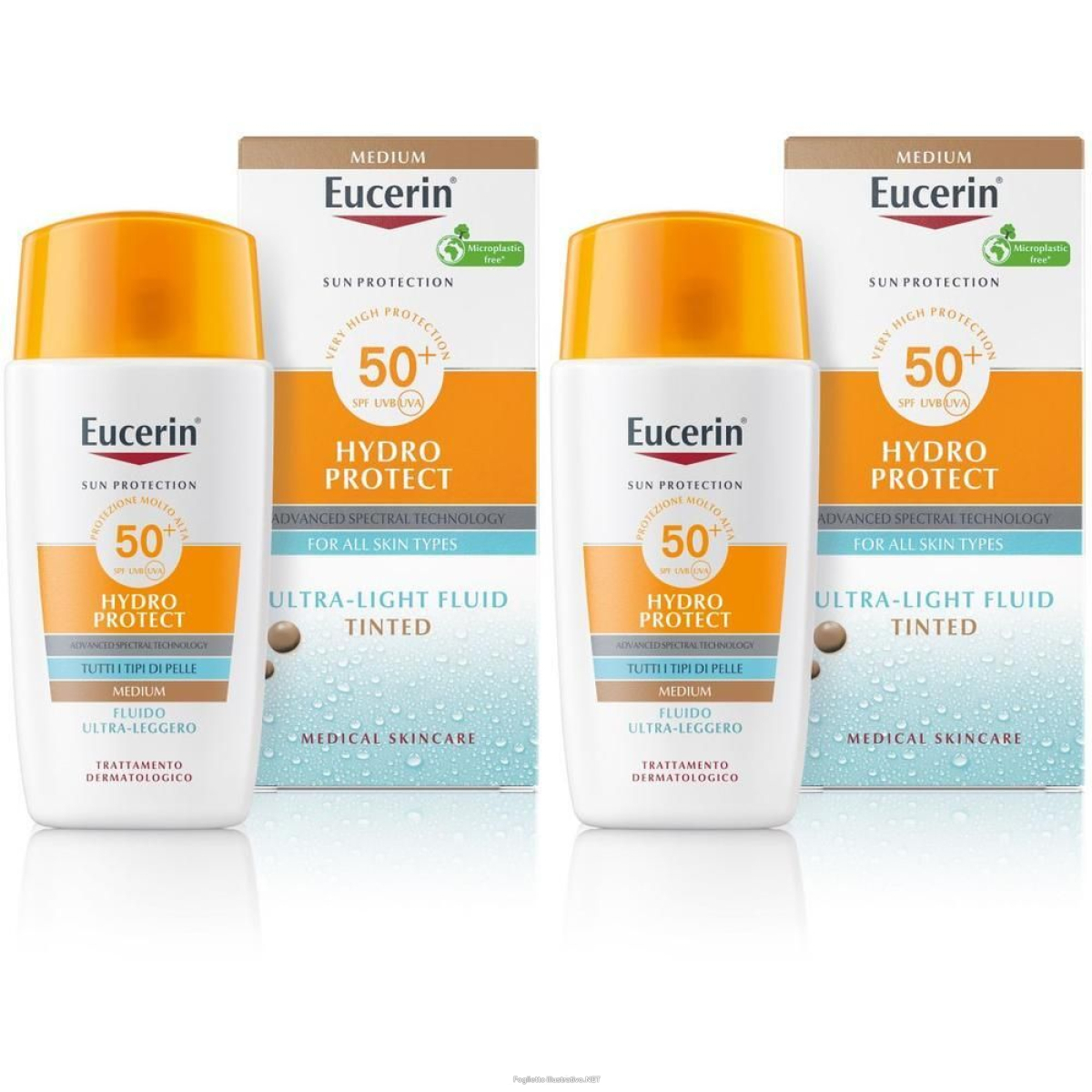 Acquista Online eucerin hydro protect fluido ultra-leggero colorato spf50+ tonalità me e Cerca l'offerta più bassa