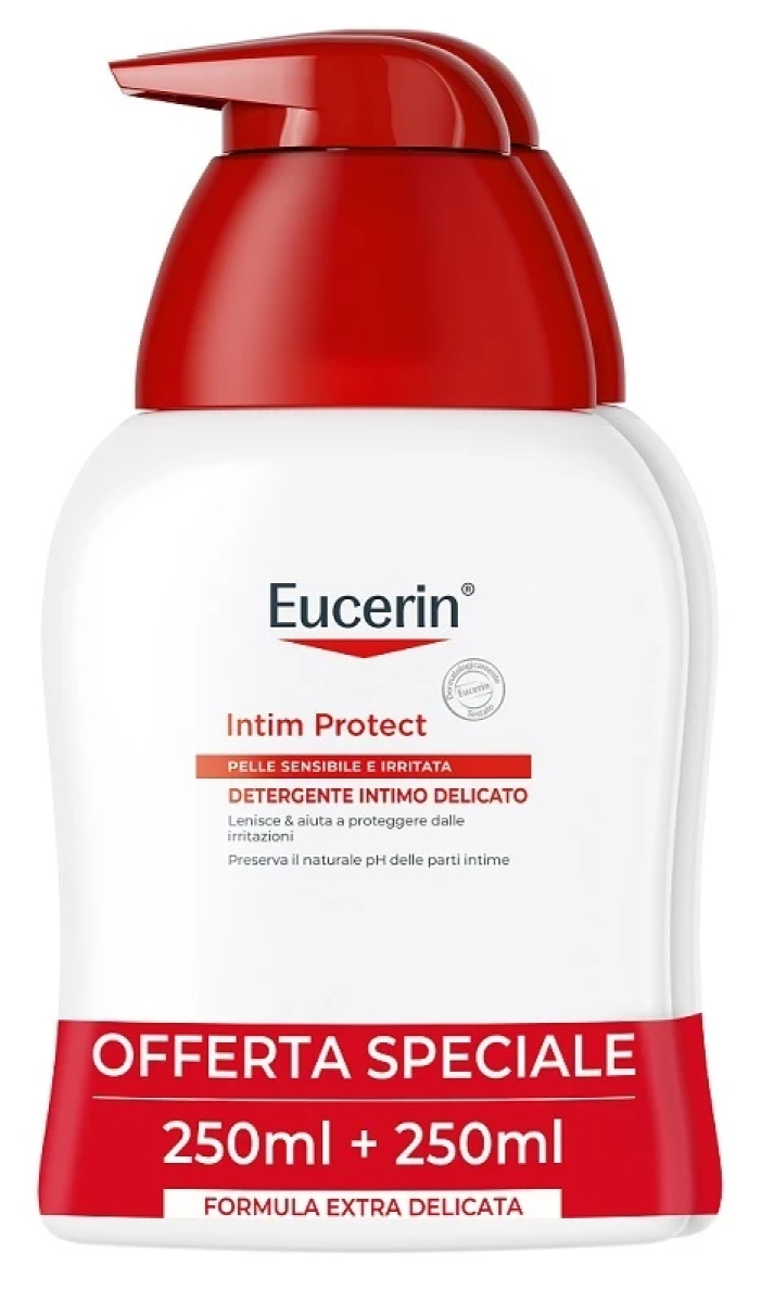 Acquista Online Eucerin intim protect - detergente intimo delicato per lenire le irritazioni, 2 flaconi da 250 ml e Cerca l'offerta più bassa