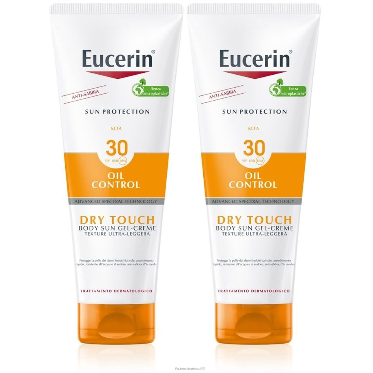 Acquista Online eucerin oil control dry touch sun gel creme spf 30 200 ml set da 2 2x2 e Cerca l'offerta più bassa