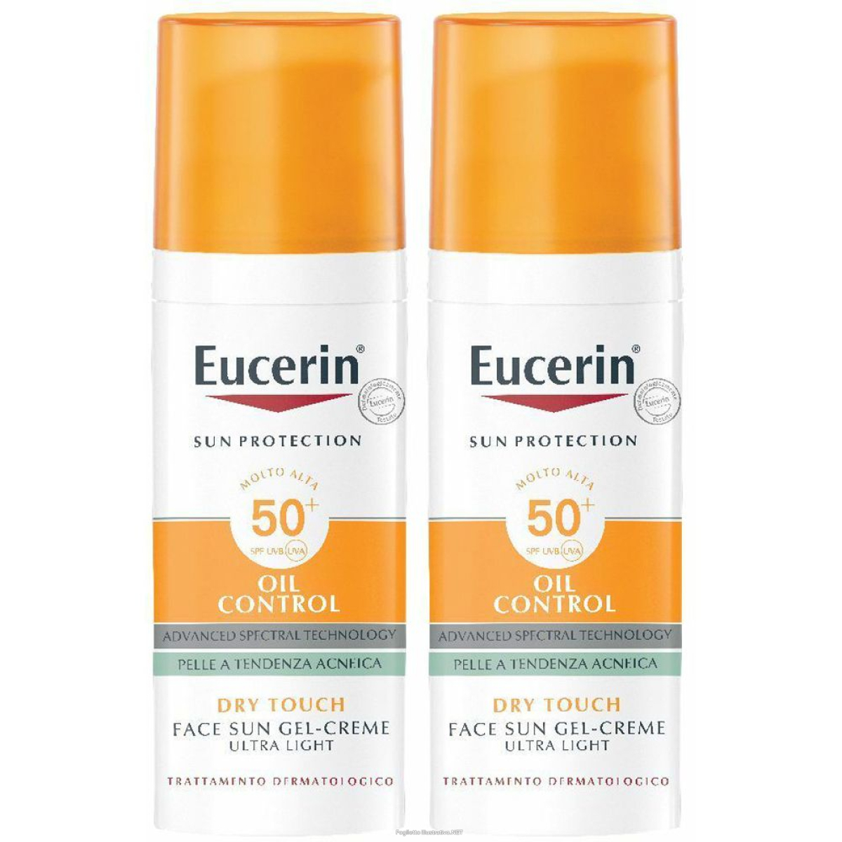 Acquista Online eucerin® oil control spf 50+ set da 2 2x50 ml gel solare e Cerca l'offerta più bassa