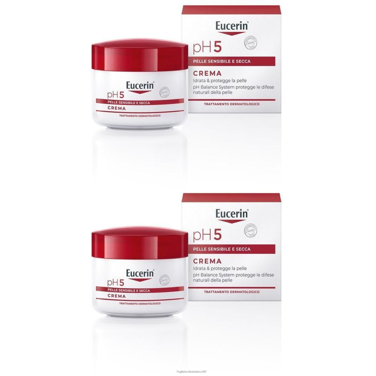 Acquista Online eucerin® ph 5 crema 2x75 ml e Cerca l'offerta più bassa