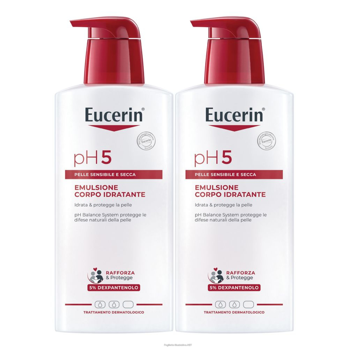 Acquista Online eucerin ph 5 emulsione corpo idratante set da 2 2x400 ml e Cerca l'offerta più bassa