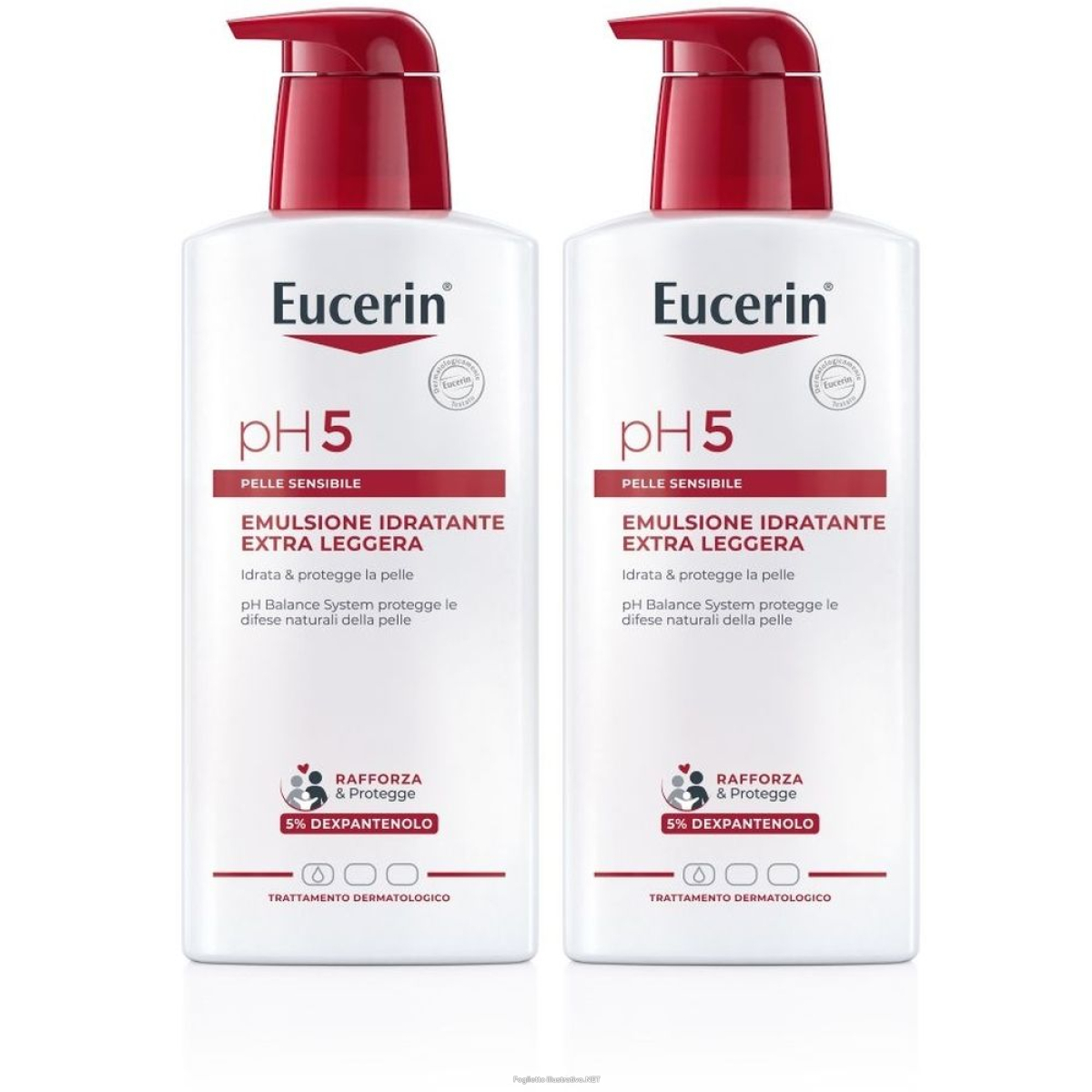 Acquista Online eucerin ph 5 emulsione idratante extra leggera set da 2 2x400 ml emuls e Cerca l'offerta più bassa