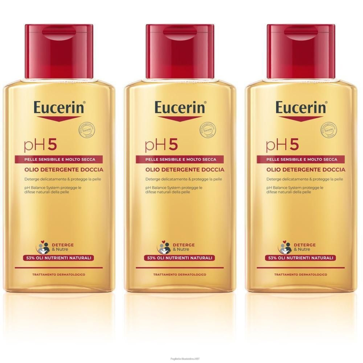 Acquista Online eucerin® ph 5 olio detergente doccia 200ml 3x200 ml e Cerca l'offerta più bassa