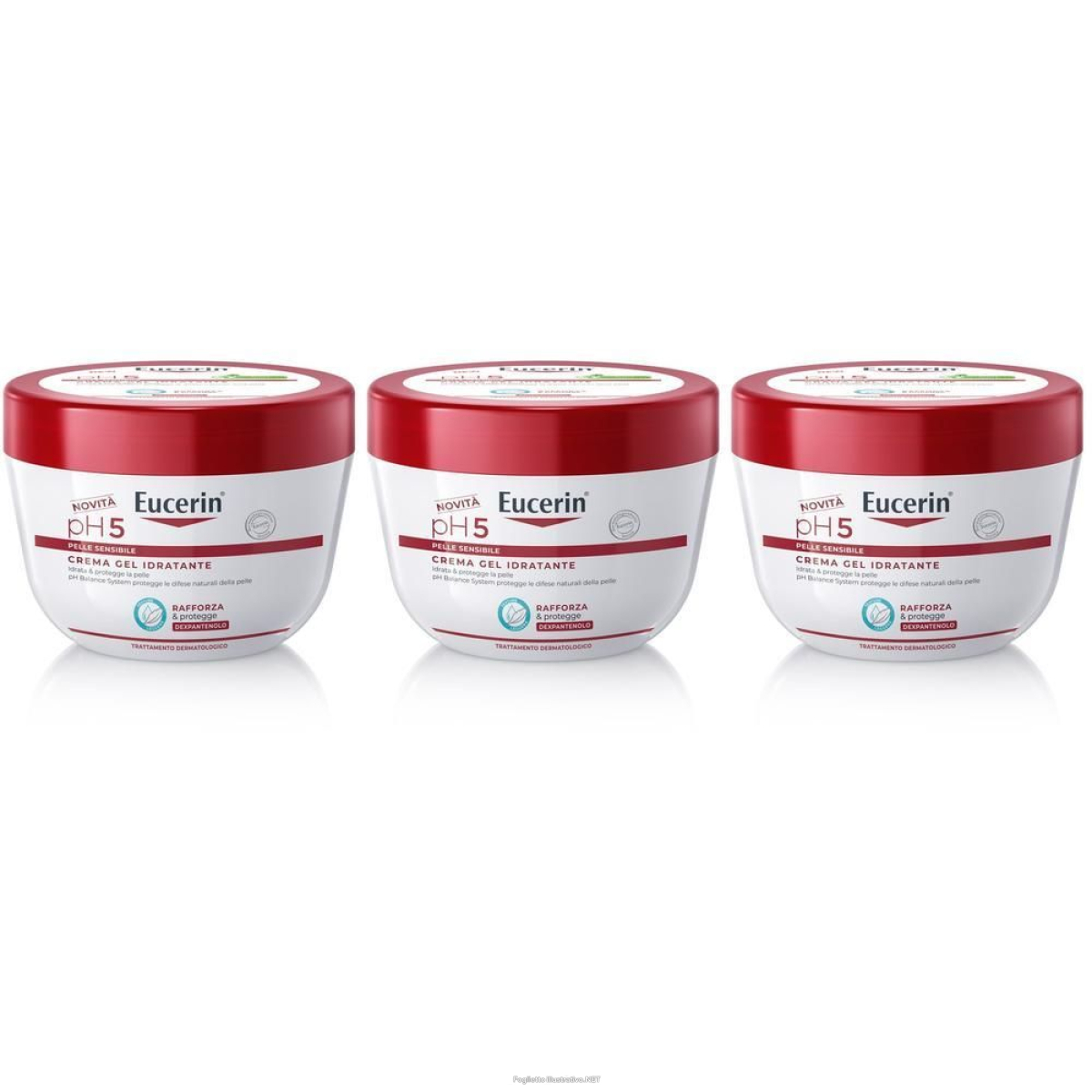 Acquista Online eucerin ph5 crema gel idratante 350 ml 3x350 ml e Cerca l'offerta più bassa