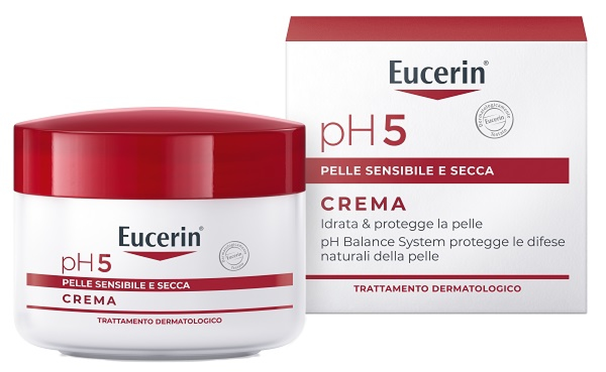Acquista Online Eucerin ph5 crema viso e corpo per pelle sensibile e secca 75 ml e Cerca l'offerta più bassa