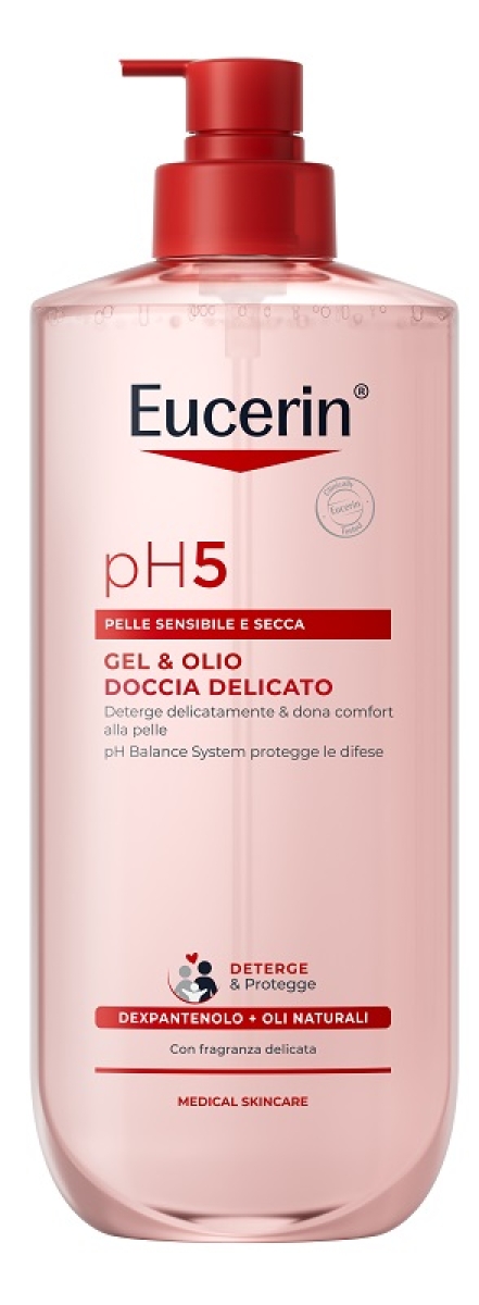 Acquista Online Eucerin ph5 gel e olio doccia delicato - detergente viso e corpo per pelle sensibile di adulti e bambini - 750 ml e Cerca l'offerta più bassa