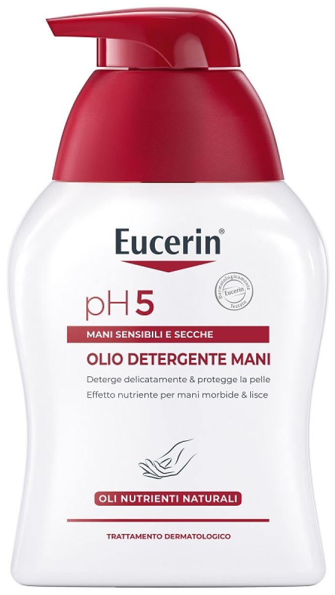 Acquista Online Eucerin ph5 olio detergente mani pelle sensibile e secca 250 ml e Cerca l'offerta più bassa