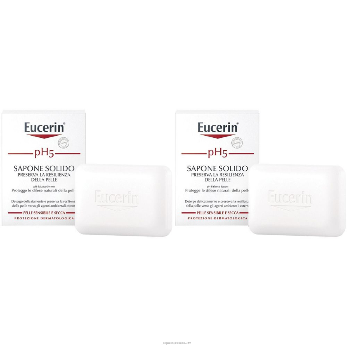 Acquista Online eucerin ph5 sapone solido 100 g set da 2 2x100 e Cerca l'offerta più bassa