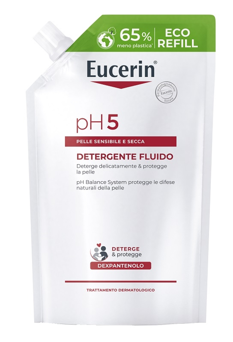 Acquista Online Eucerin ph5 wash lotion refill - ricarica detergente fluido delicato per viso e corpo - 400 ml e Cerca l'offerta più bassa