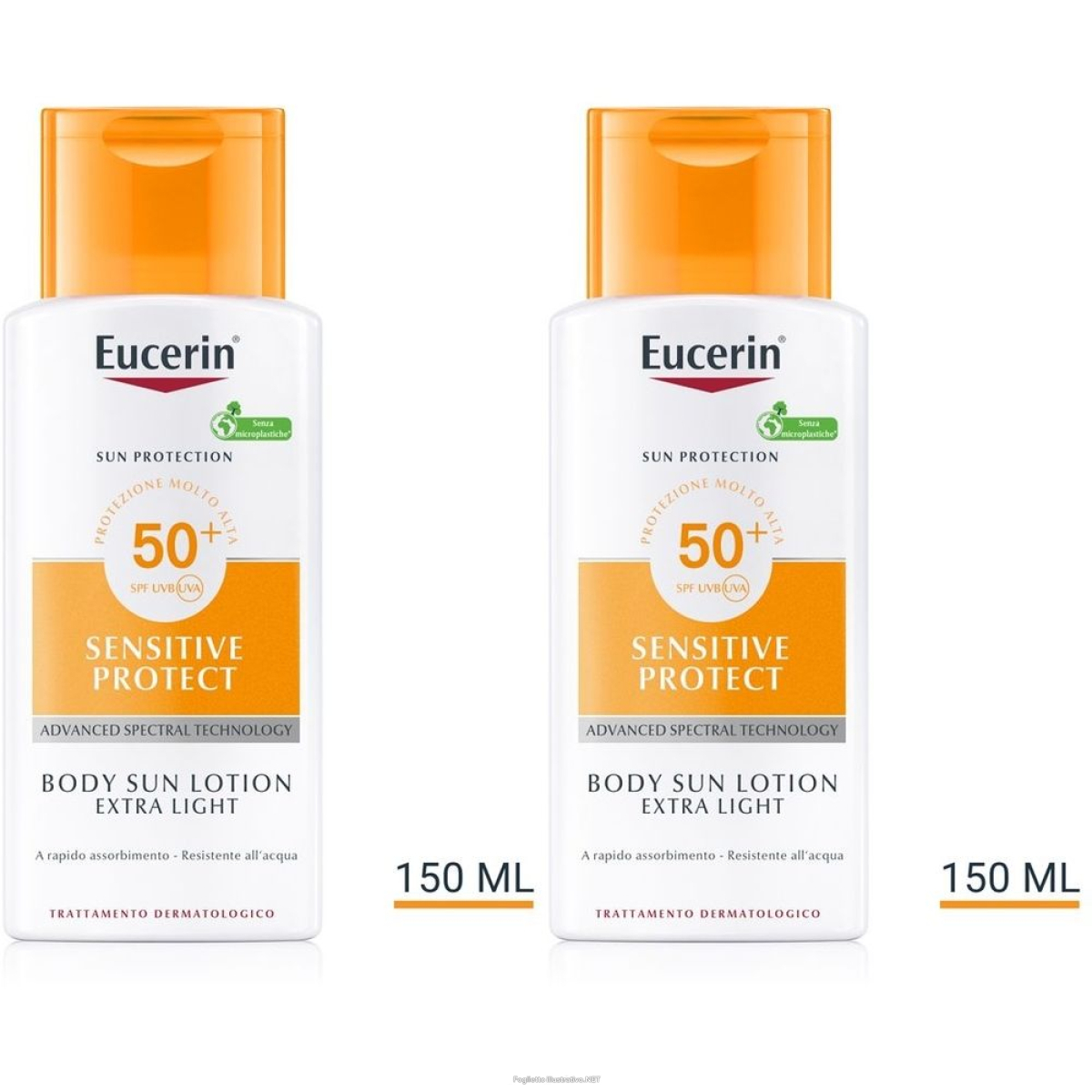 Acquista Online eucerin sunsensitive protect sun lotion extra light spf 50+ 150ml crem e Cerca l'offerta più bassa