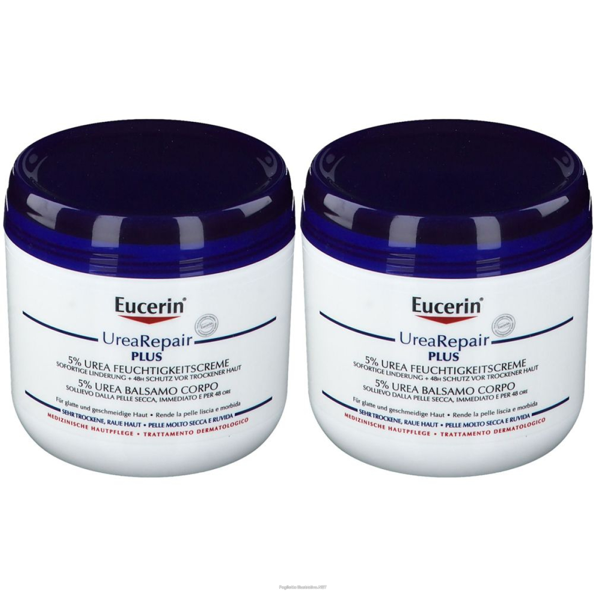 Acquista Online eucerin® urearepair balsamo corpo 5% urea set da 2 2x450 ml e Cerca l'offerta più bassa