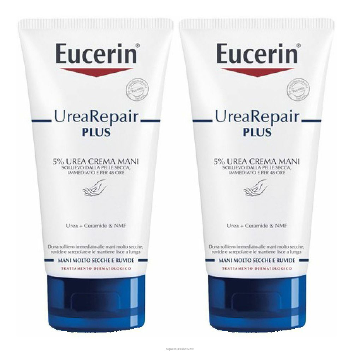 Acquista Online eucerin urearepair mani rigenerante 5% urea 75ml crema mani set da 2 e Cerca l'offerta più bassa