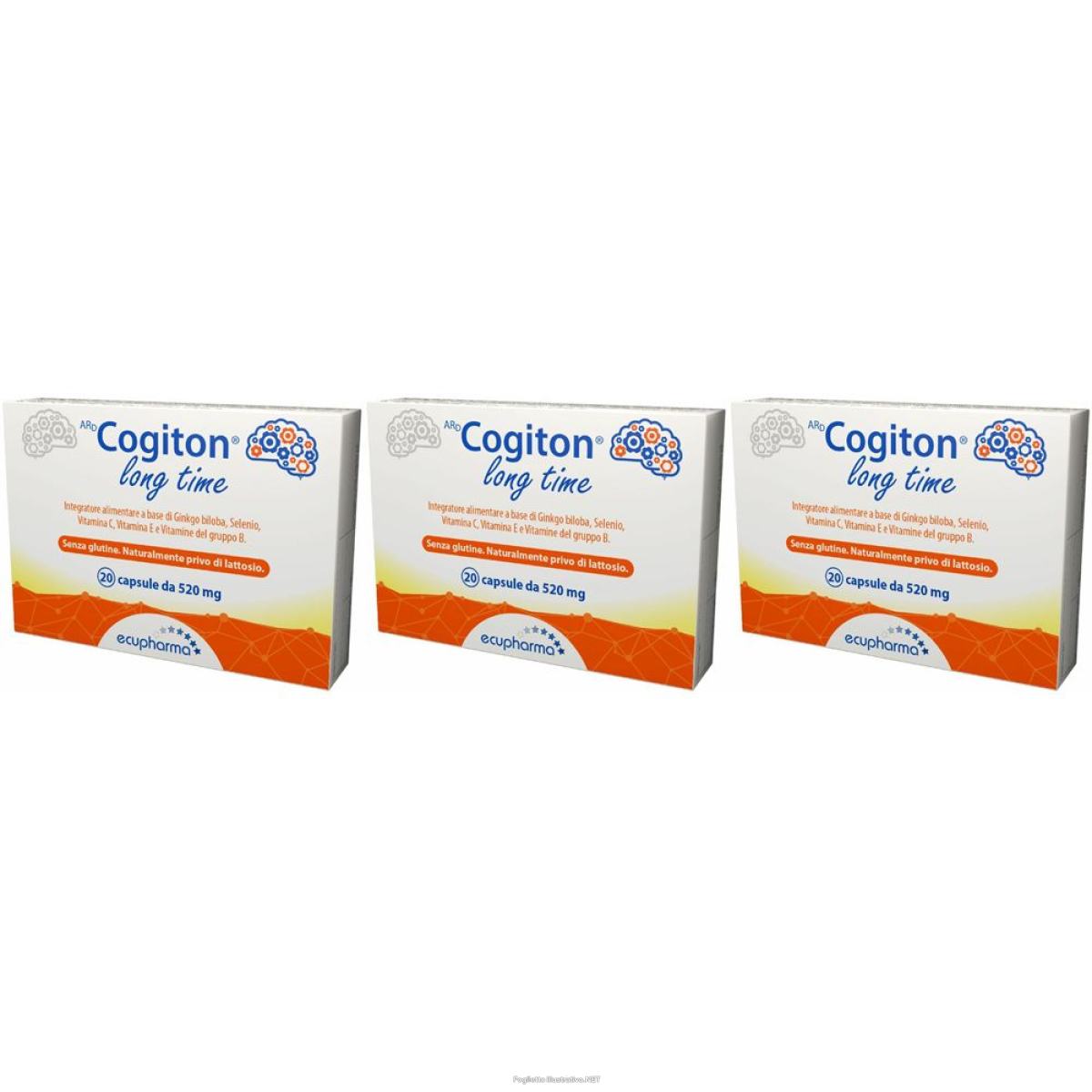 Acquista Online eucopharma cogiton® long time set da 3 3x20 pz capsule e Cerca l'offerta più bassa