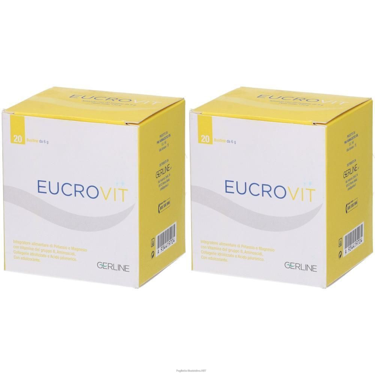 Acquista Online eucrovit 20 bustine 6 g 2x20 pz bustina e Cerca l'offerta più bassa