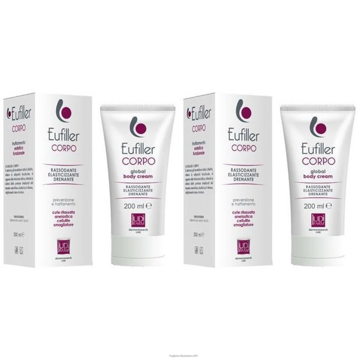 Acquista Online eufiller corpo 200 ml 2x200 ml lozione per il corpo e Cerca l'offerta più bassa