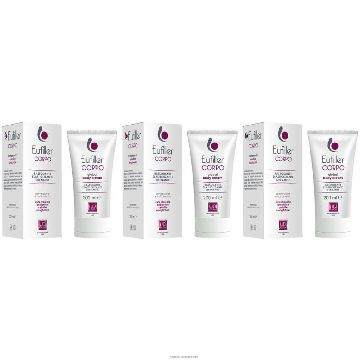 Acquista Online eufiller corpo 200 ml 3x200 ml lozione per il corpo e Cerca l'offerta più bassa