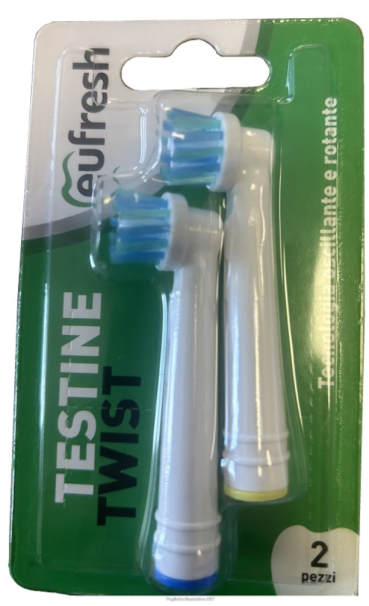 Acquista Online eufresh testine ricambio twist 2 pezzi e Cerca l'offerta più bassa