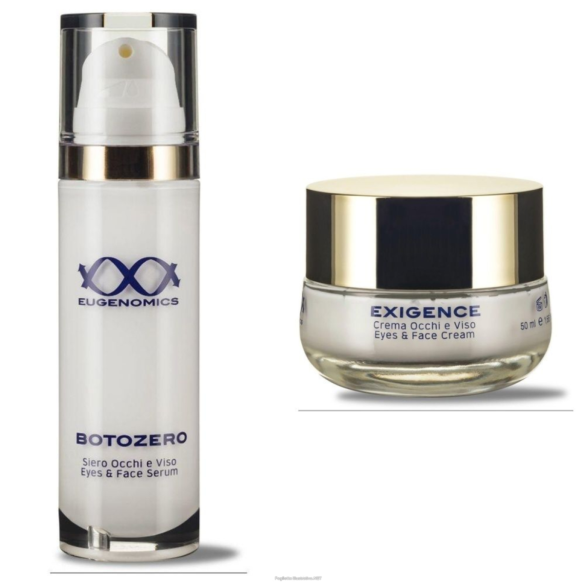 Acquista Online eugenomics set siero botozero + crema exigence 30+50 ml e Cerca l'offerta più bassa