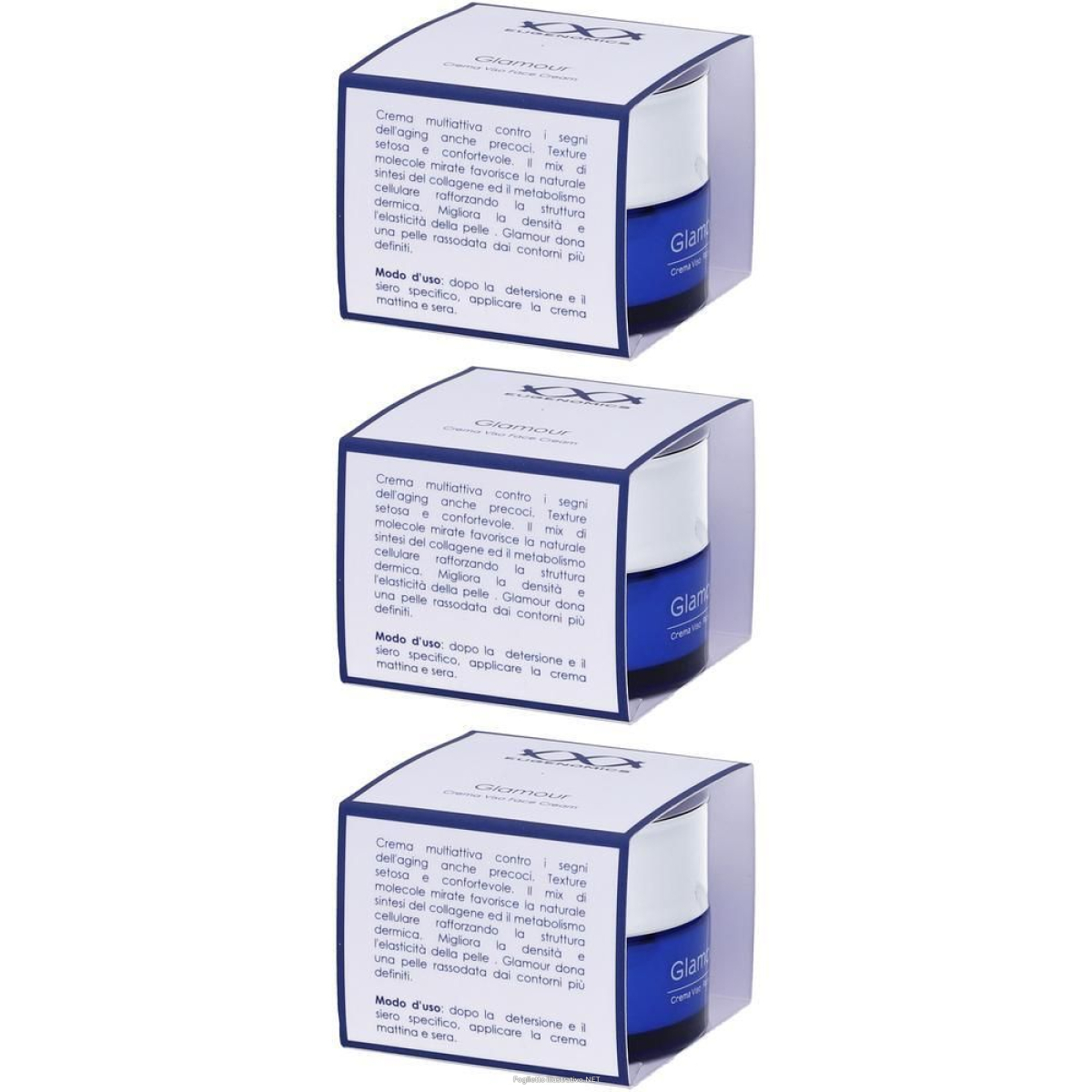 Acquista Online eugenomics trattamento viso glamour crema 50 ml latte e Cerca l'offerta più bassa