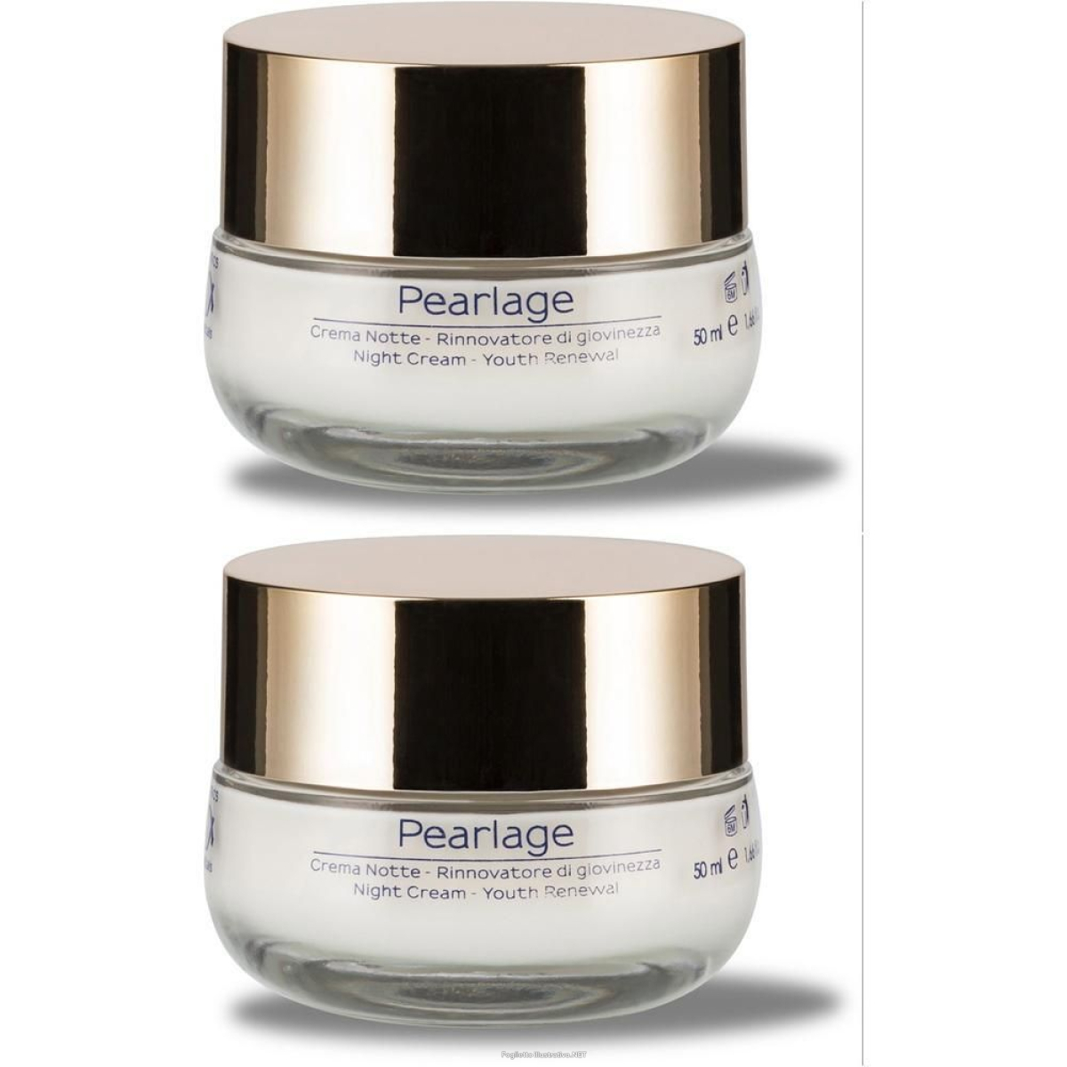 Acquista Online eugenomics trattamento viso pearlage crema notte 2x50 ml e Cerca l'offerta più bassa