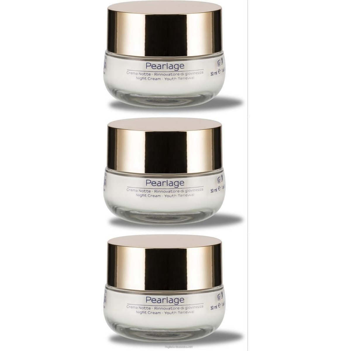 Acquista Online eugenomics trattamento viso pearlage crema notte 3x50 ml e Cerca l'offerta più bassa