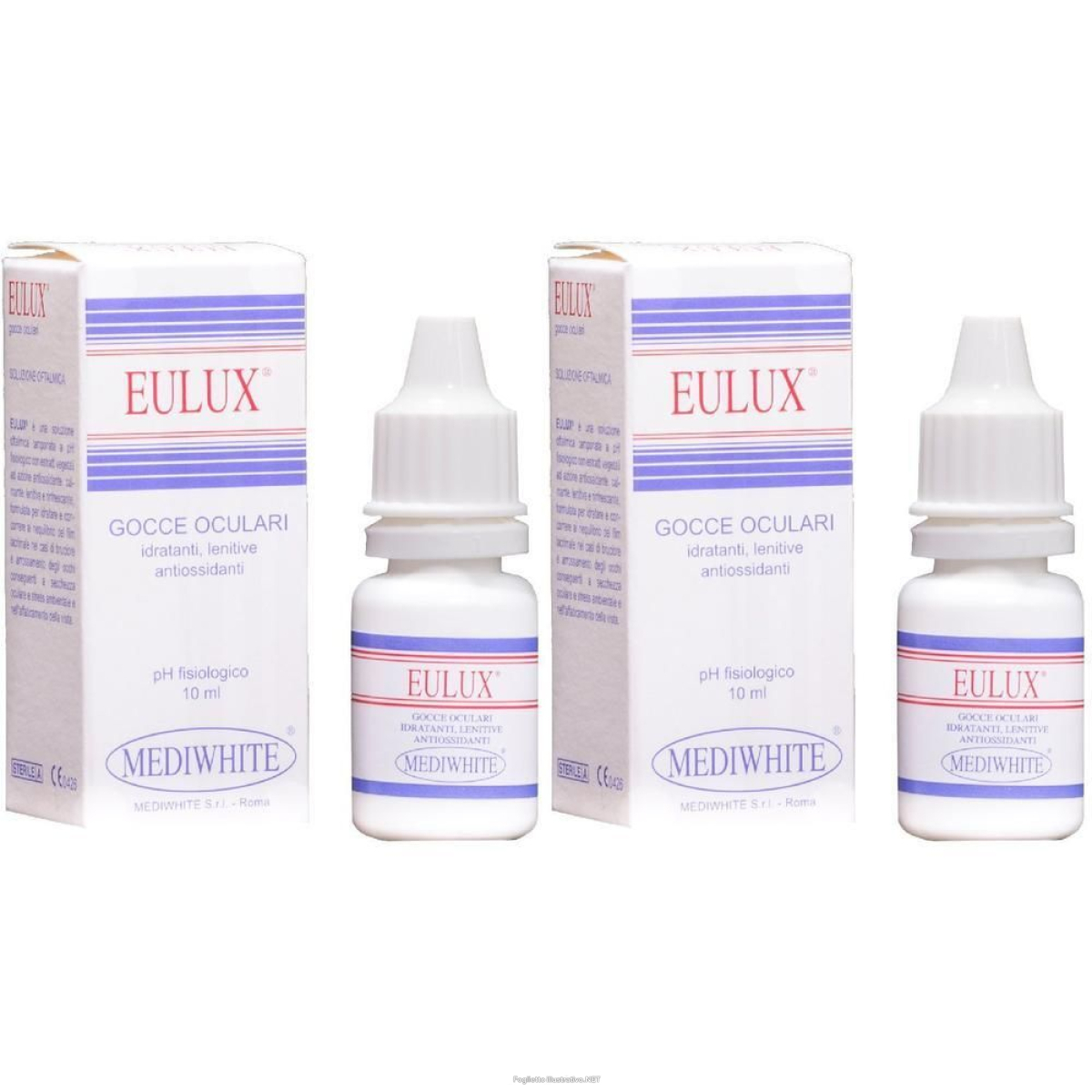 Acquista Online eulux® gocce oculari idratanti, lenitive antiossidanti 2x10 ml o e Cerca l'offerta più bassa
