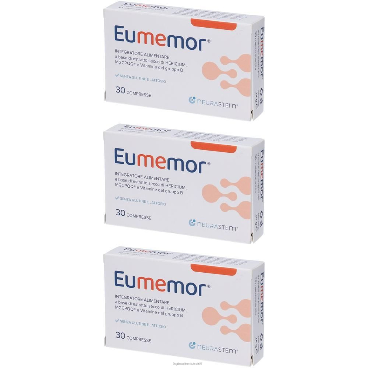 Acquista Online eumemor 30 compresse 3x24 g e Cerca l'offerta più bassa