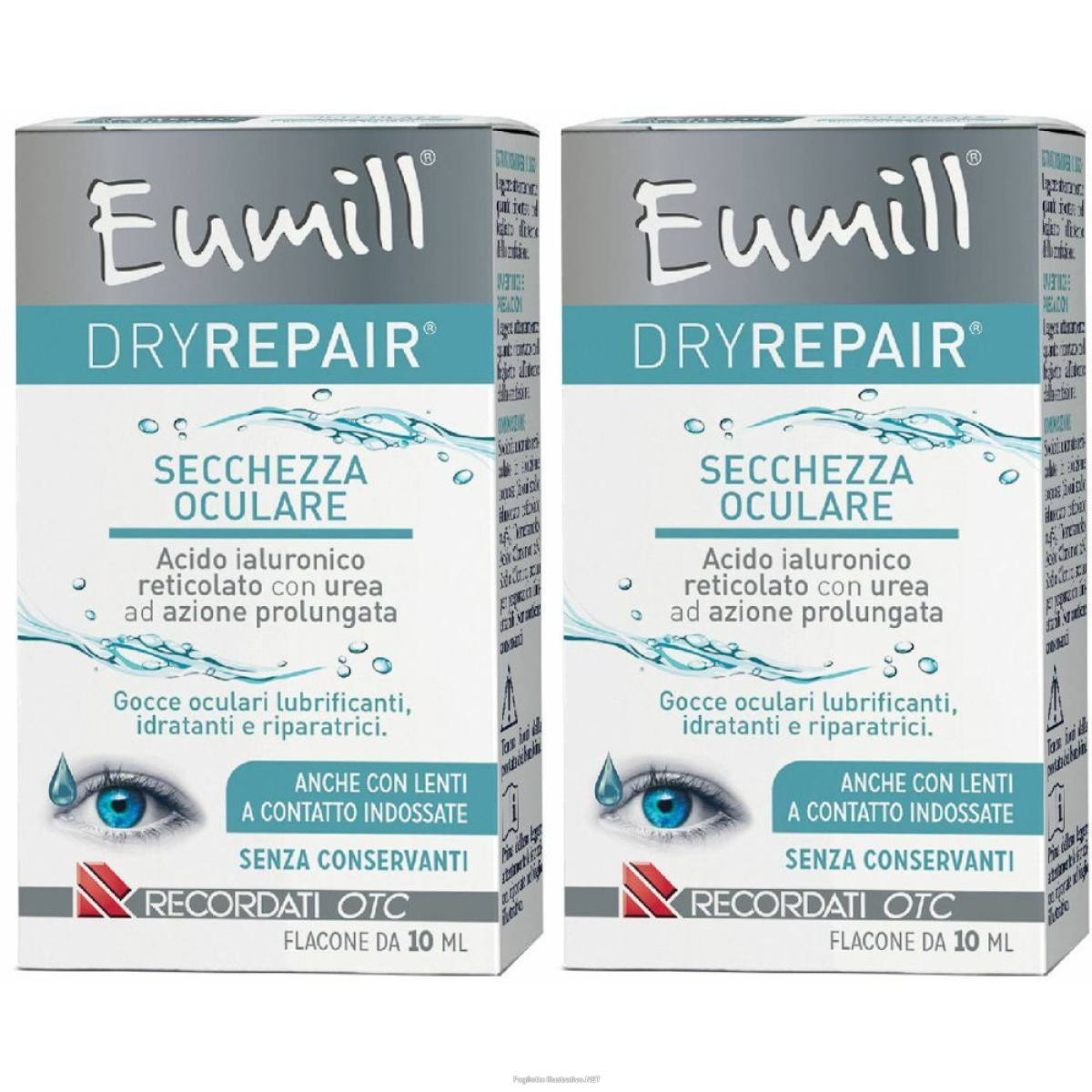 Acquista Online eumill® dryrepair® set da 2 2x10 ml gocce oftalmiche e Cerca l'offerta più bassa