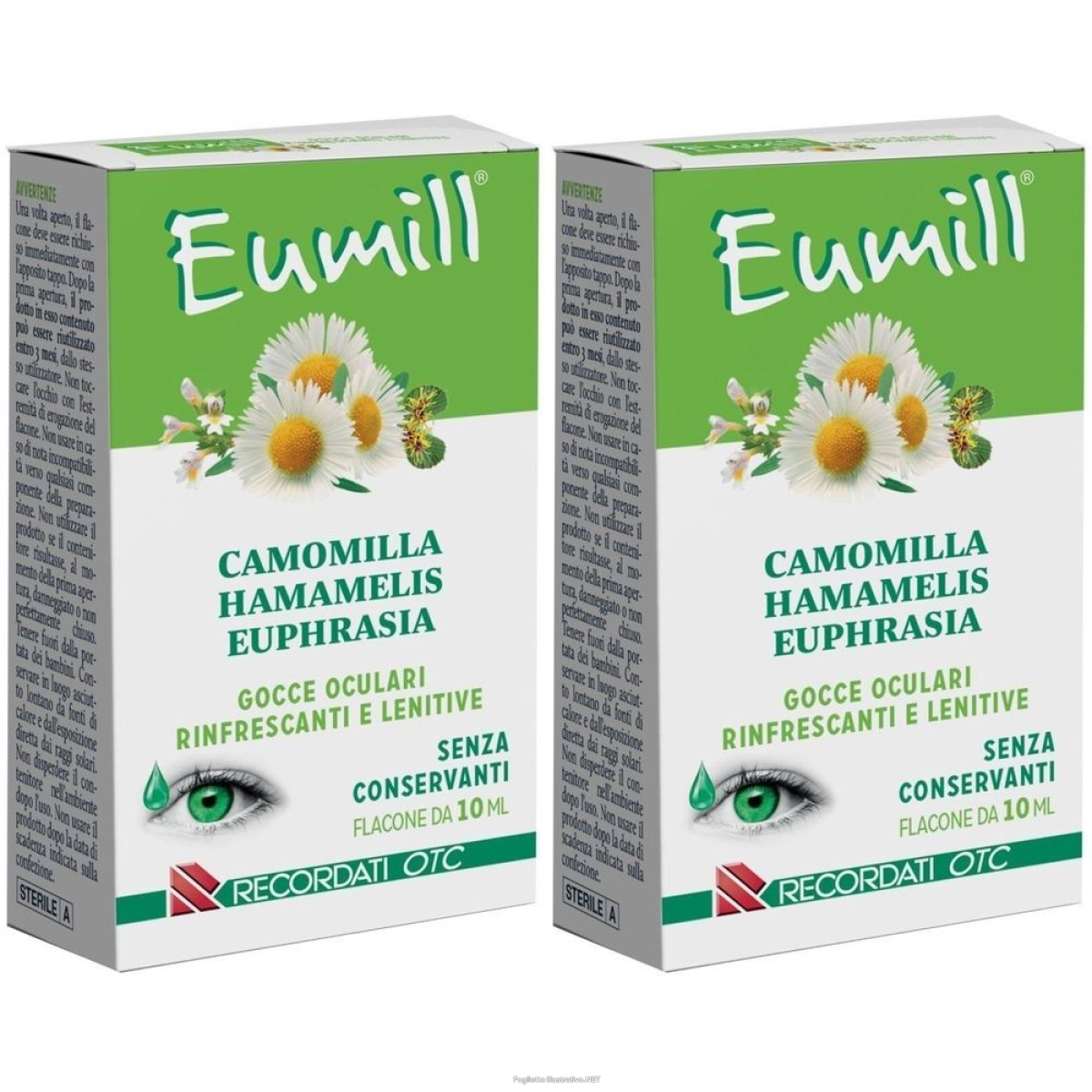 Acquista Online eumill® gocce oculari pluridose set da 2 2x10 ml oftalmiche e Cerca l'offerta più bassa