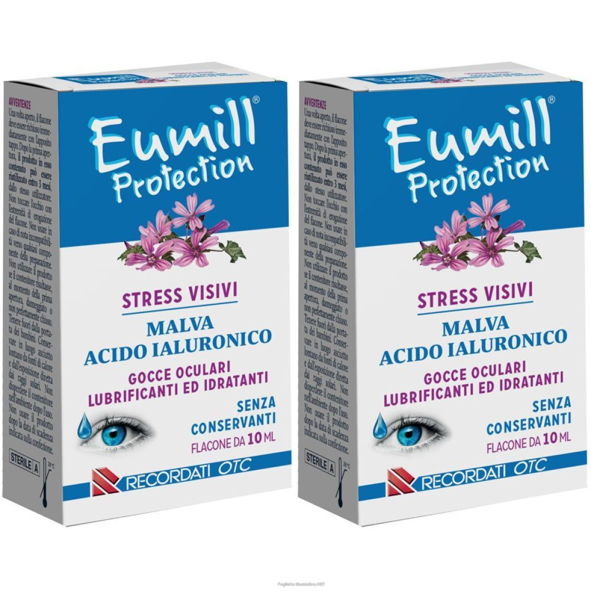 Acquista Online eumill® protection gocce oculari set da 2 2x10 ml oftalmiche e Cerca l'offerta più bassa