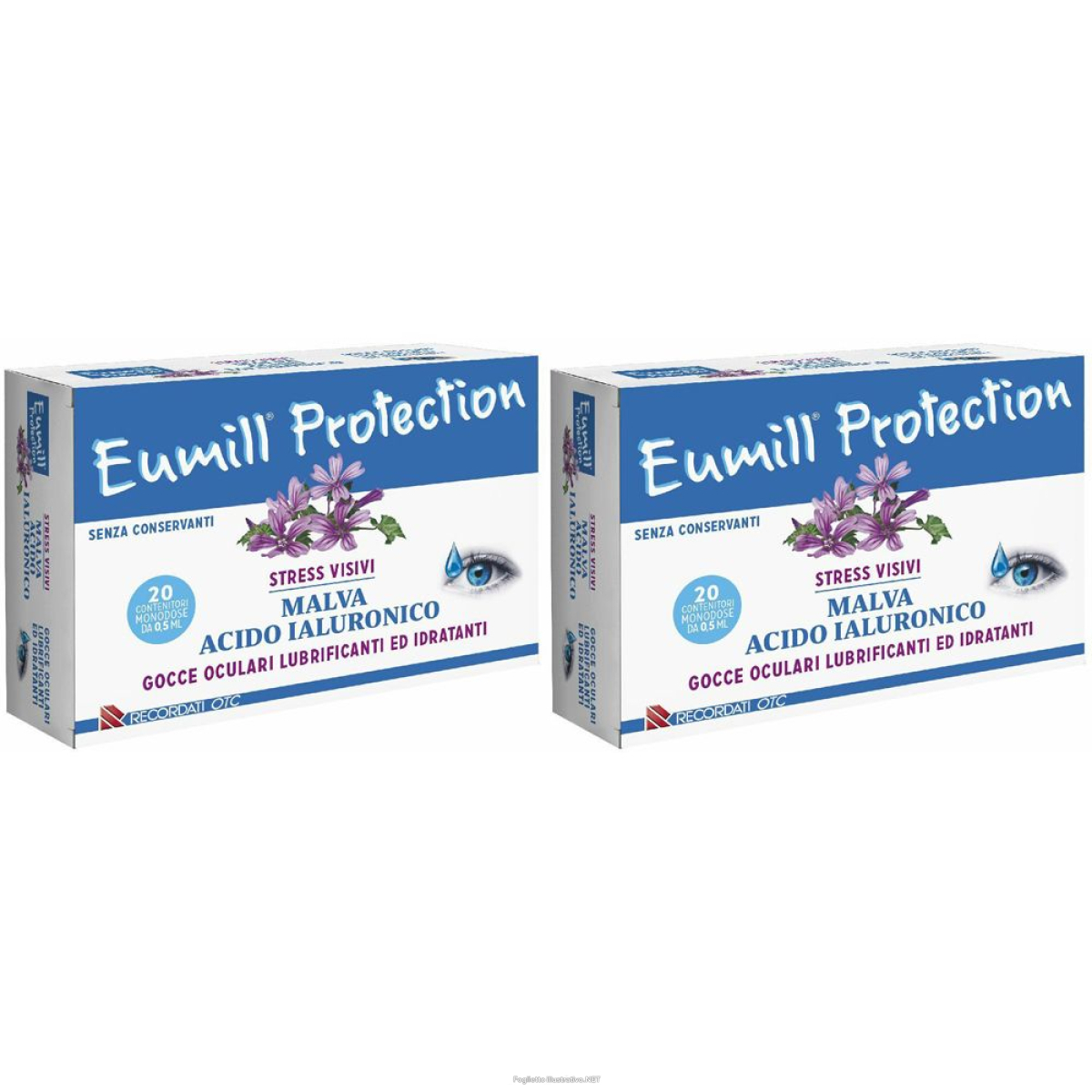 Acquista Online eumill® protection set da 2 2x20x0,5 ml gocce oftalmiche e Cerca l'offerta più bassa