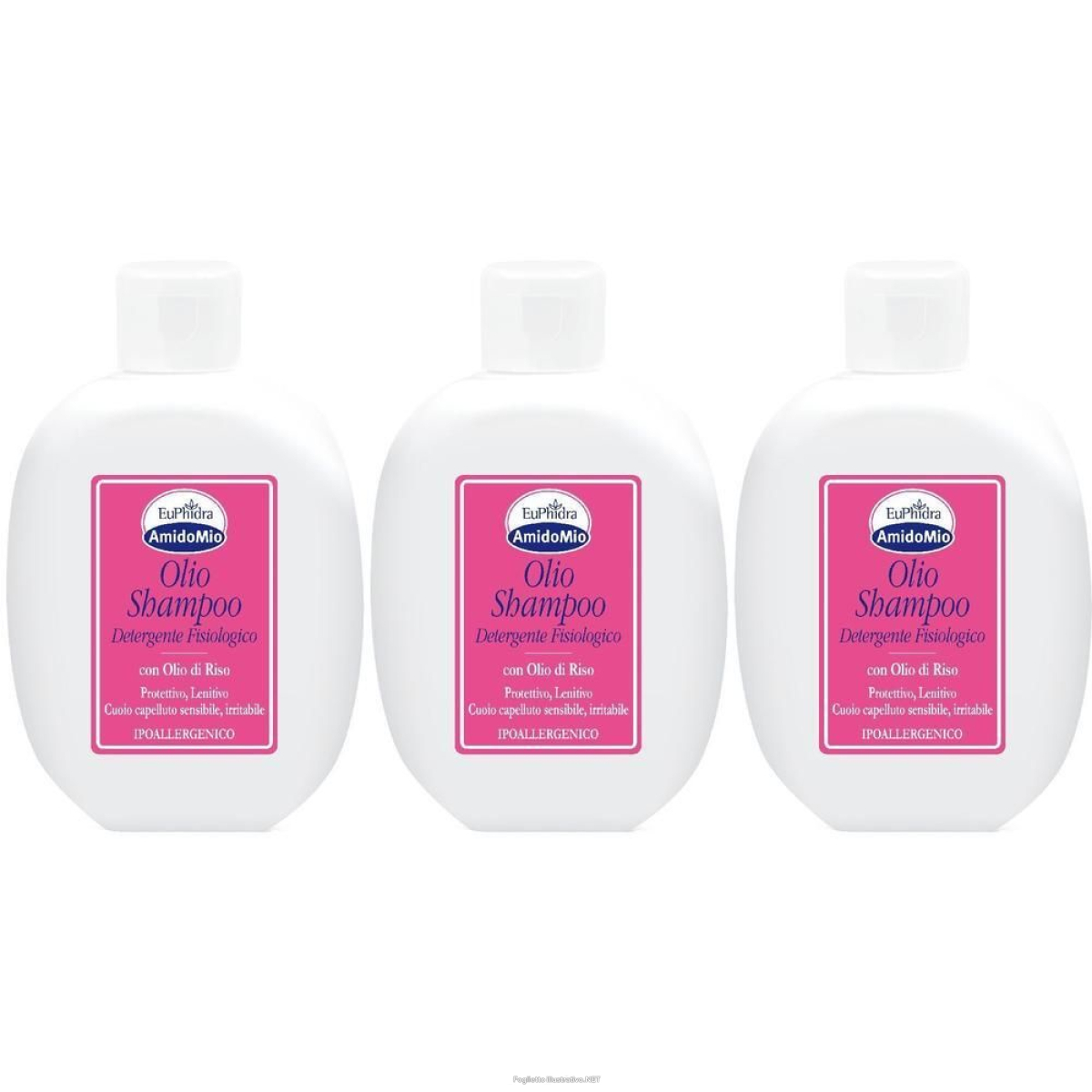 Acquista Online euphidora amidomio olio shampoo 3x200 ml e Cerca l'offerta più bassa