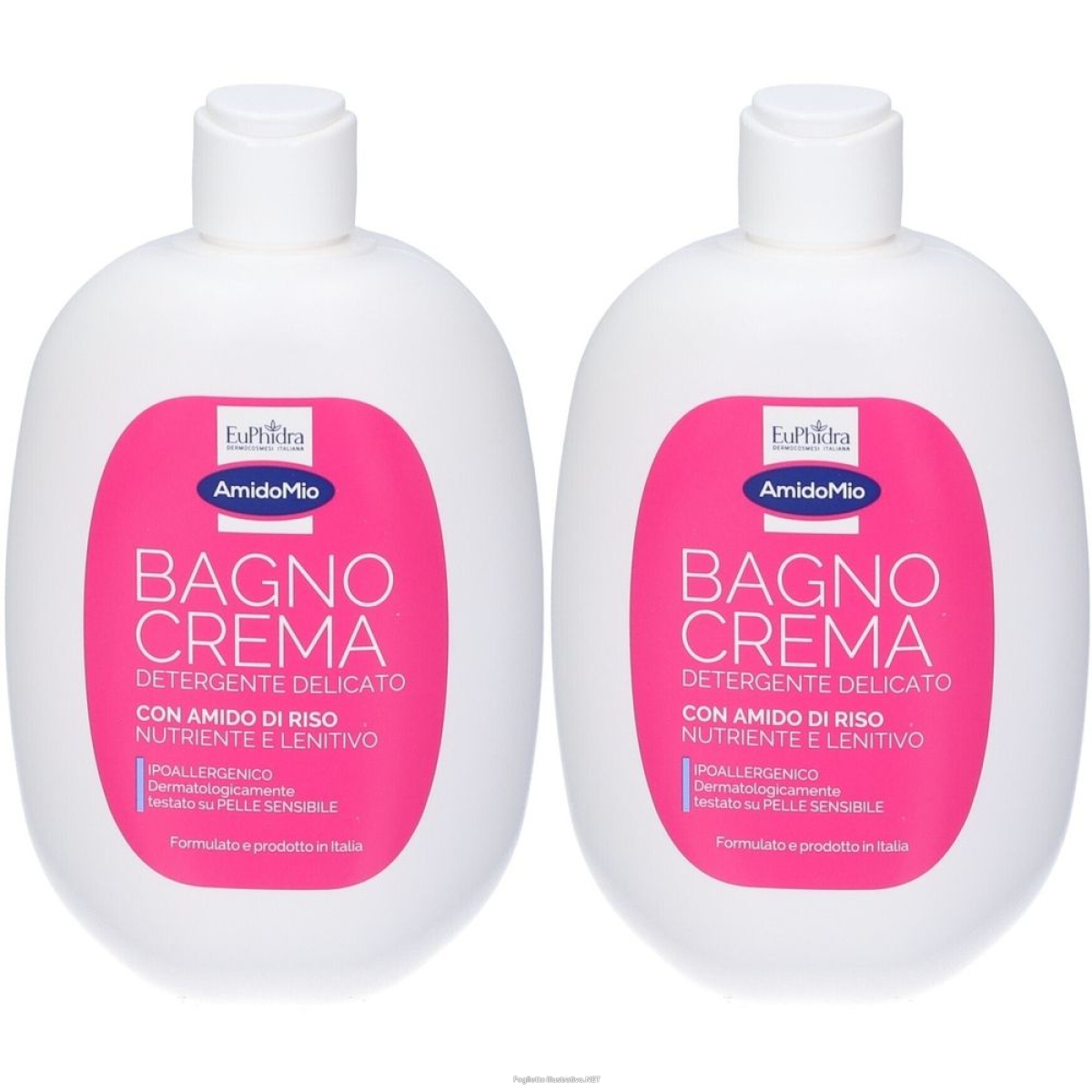 Acquista Online euphidra amidomio bagno crema set da 2 2x400 ml additivo per il bagno e Cerca l'offerta più bassa