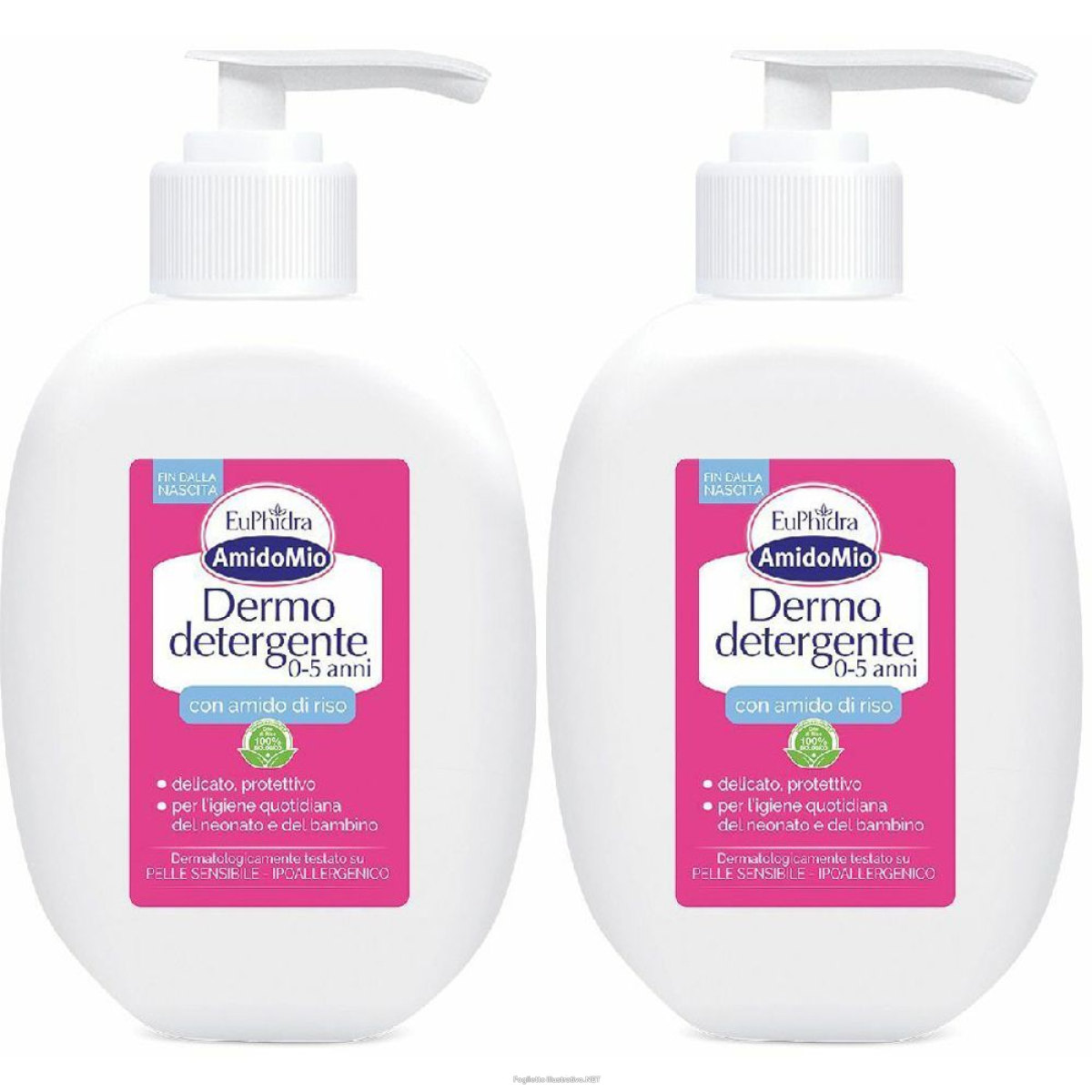 Acquista Online euphidra amidomio dermo detergente 0 - 5 anni con erogatore set da 2 e Cerca l'offerta più bassa