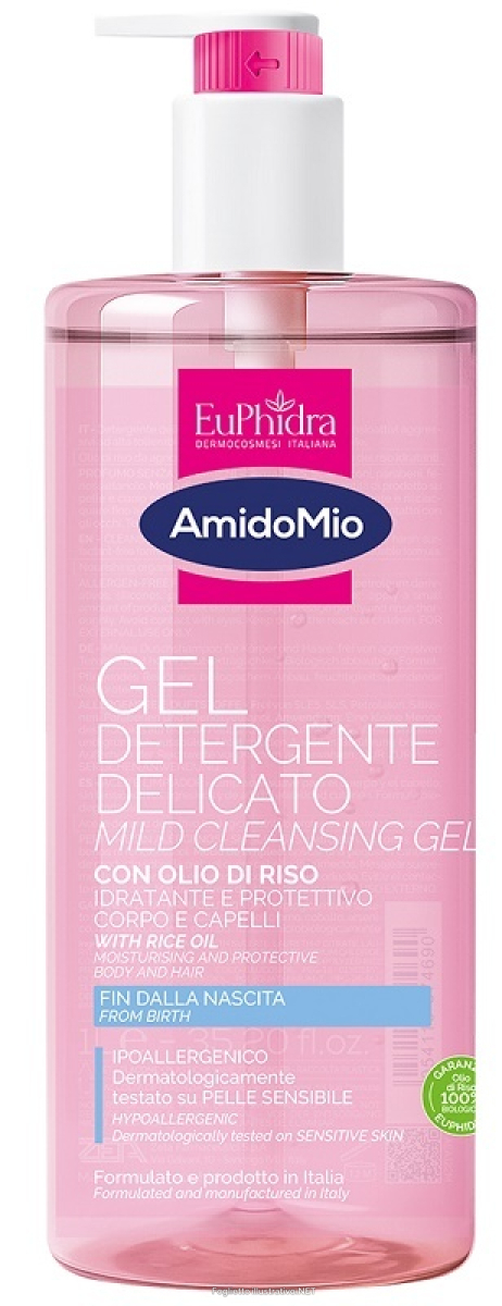 Acquista Online euphidra amidomio gel detergente delicato 1000 ml idratante e protettivo per corpo e capelli e Cerca l'offerta più bassa