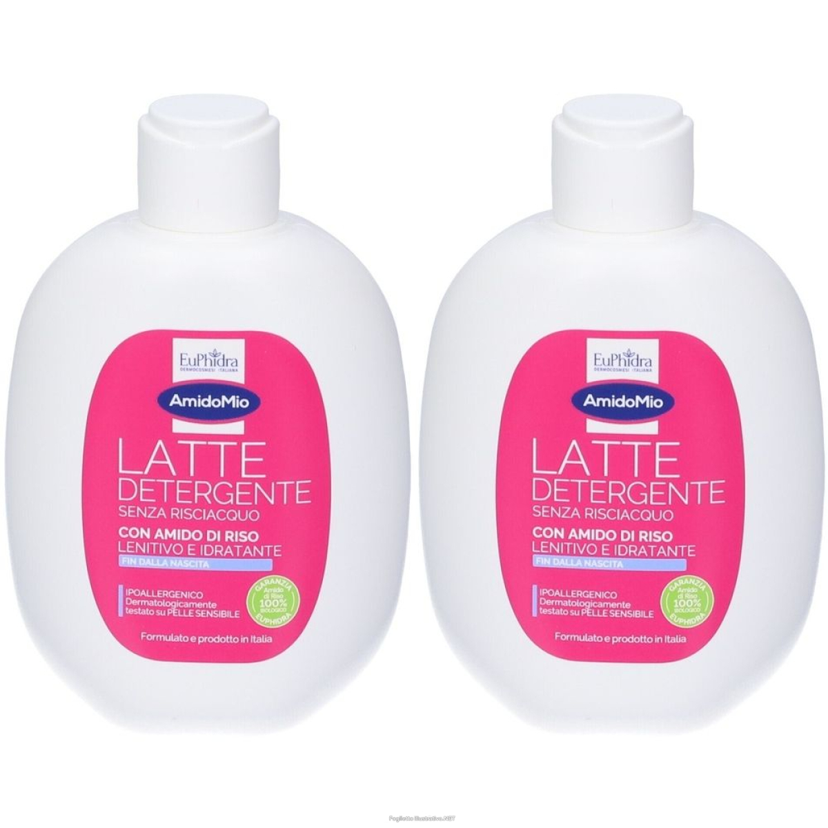 Acquista Online euphidra amidomio latte detergente set da 2 2x200 ml e Cerca l'offerta più bassa