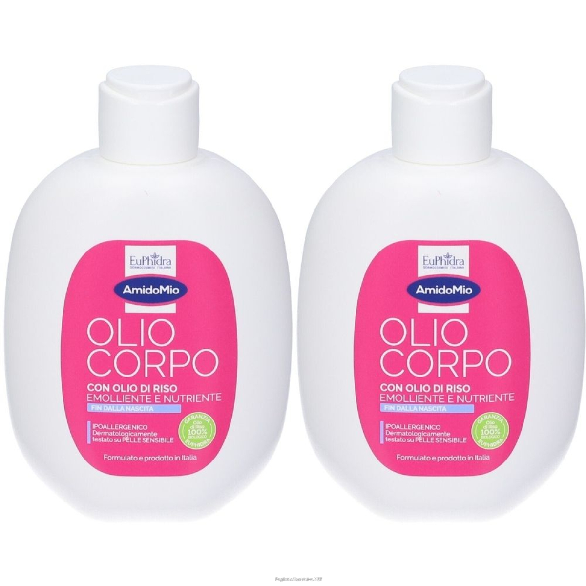 Acquista Online euphidra amidomio olio corpo set da 2 2x200 ml e Cerca l'offerta più bassa