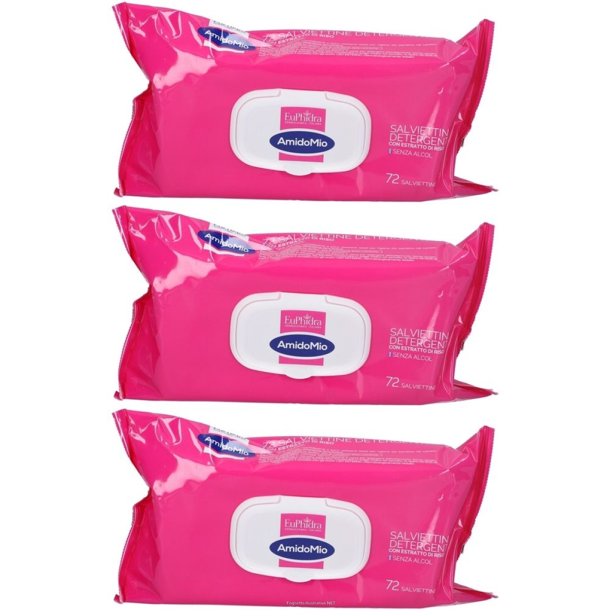 Acquista Online euphidra amidomio salviettine detergenti 72 pezzi set da 3 3x72 pz sal e Cerca l'offerta più bassa