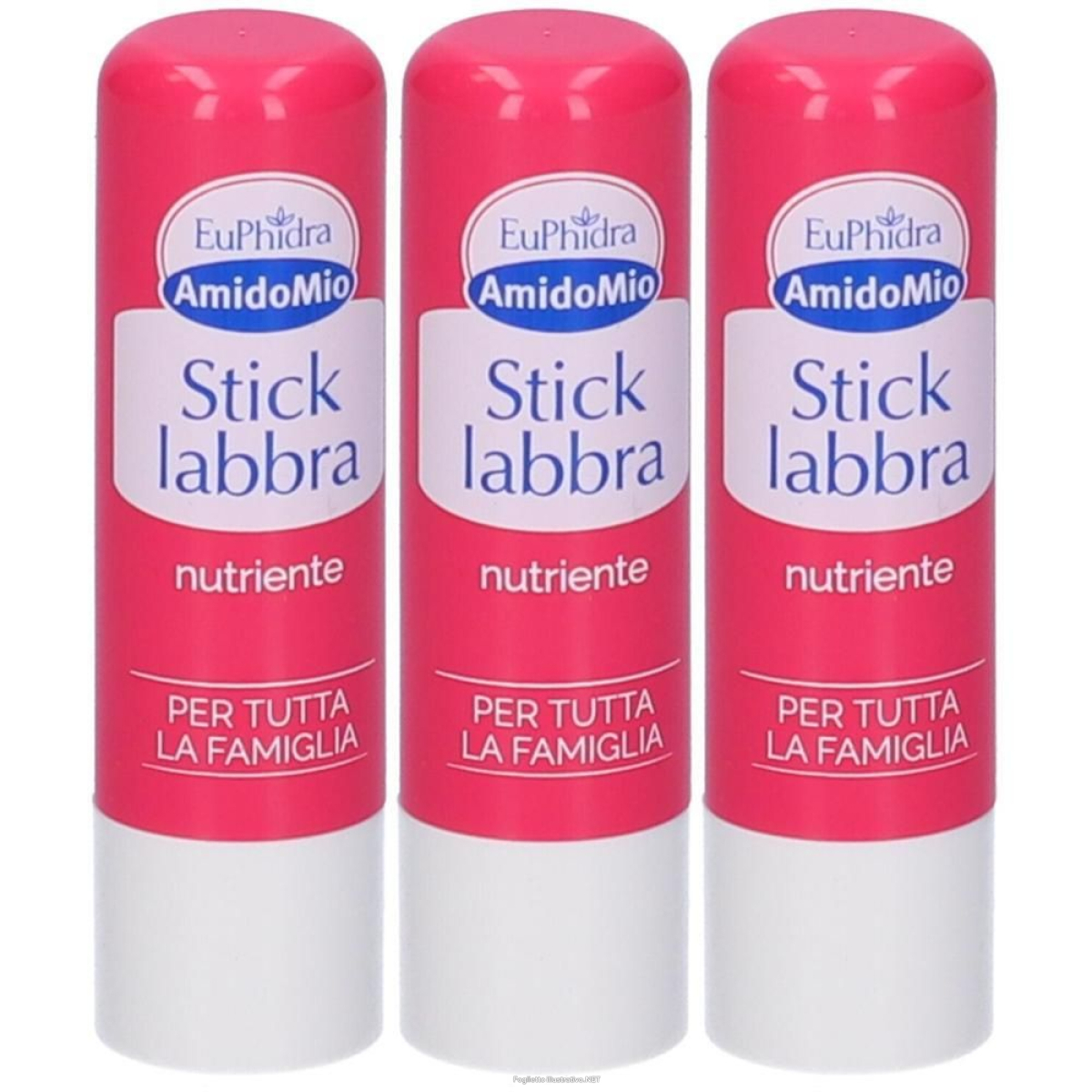 Acquista Online euphidra amidomio stick labbra nutriente 3x4,5 g e Cerca l'offerta più bassa