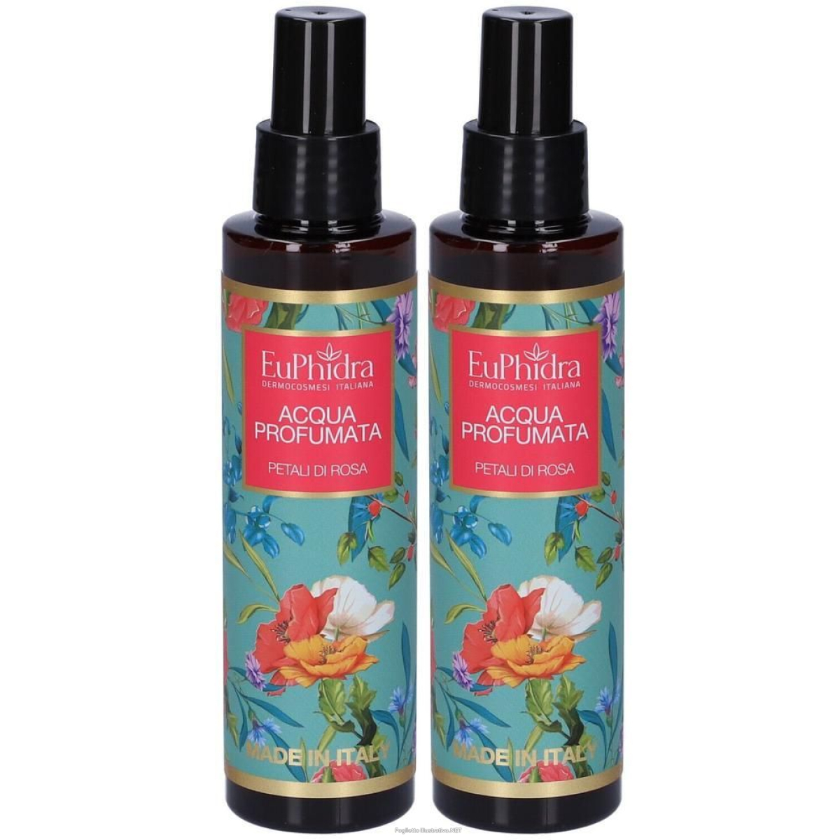 Acquista Online euphidra aqua profumata petali di rosa 2x125 ml e Cerca l'offerta più bassa