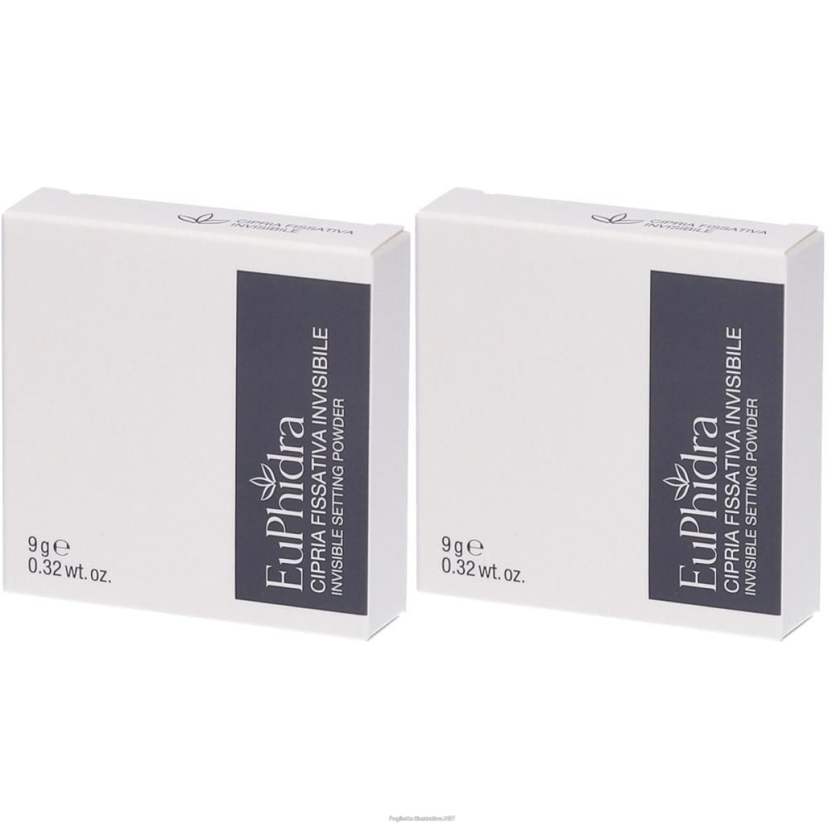 Acquista Online euphidra cipria fissativa invisibile 2x9 g e Cerca l'offerta più bassa