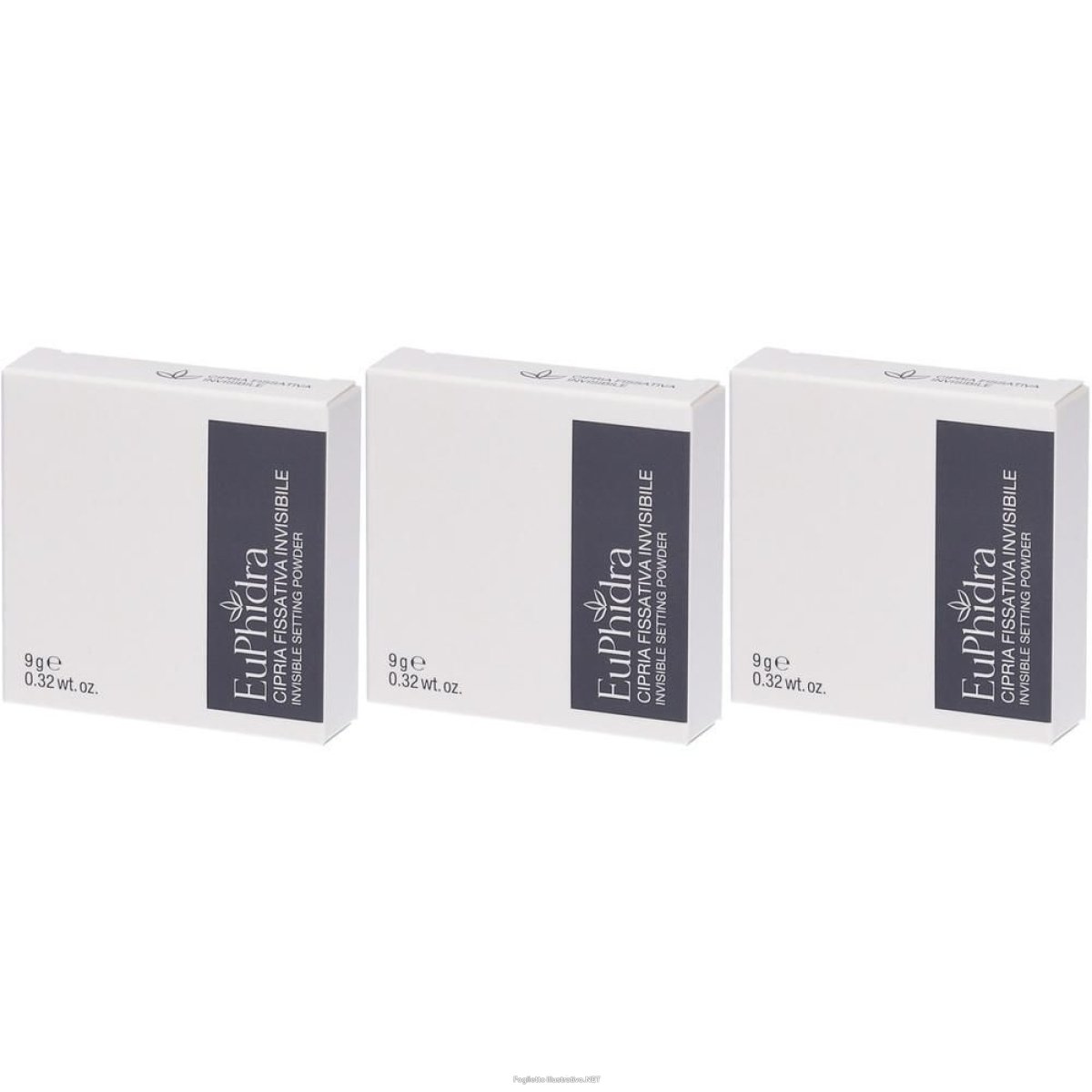 Acquista Online euphidra cipria fissativa invisibile 3x9 g e Cerca l'offerta più bassa