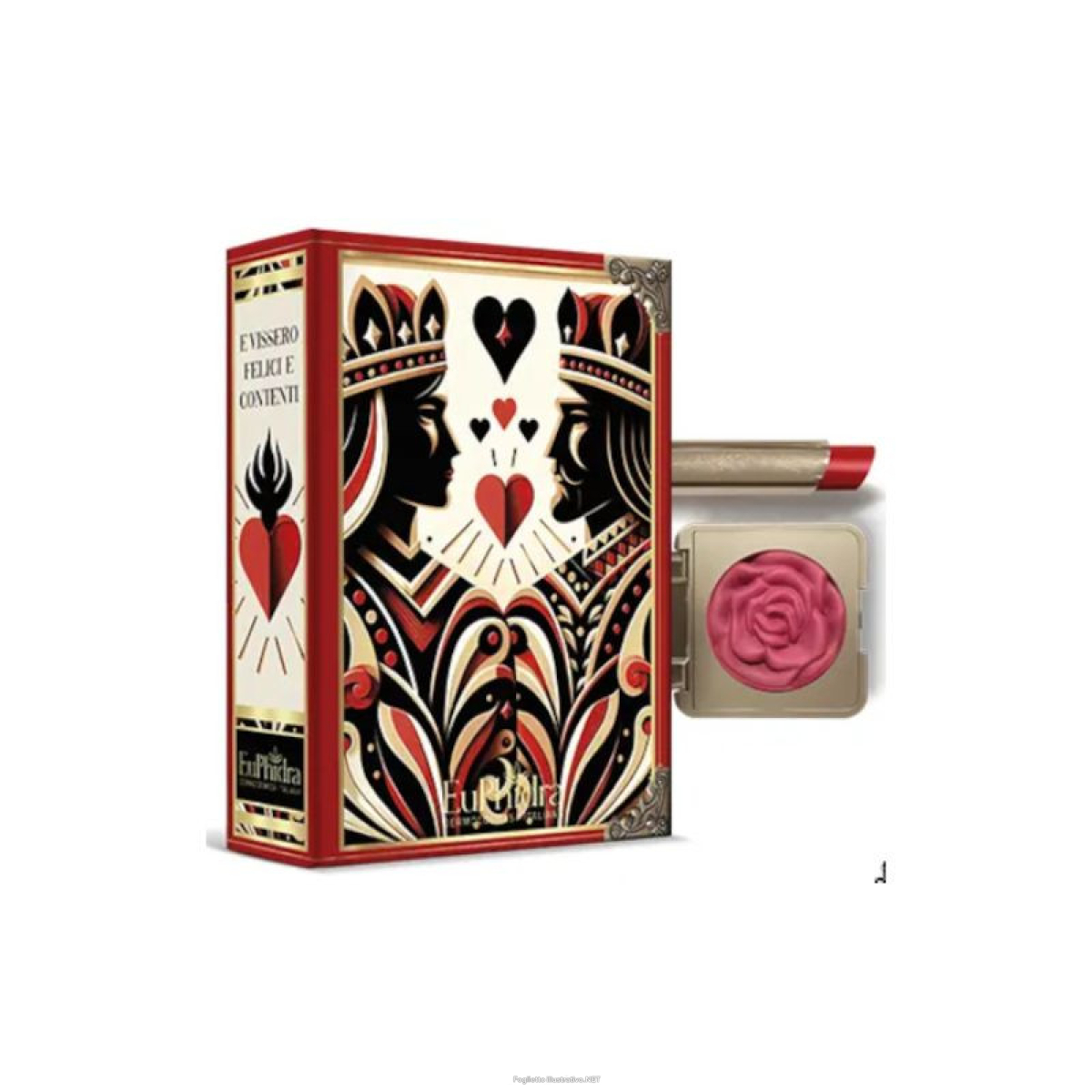 Acquista Online euphidra cofanetto di natale e vissero felici e contenti - lip couture jolie + blush bonne mine jolie 5 g e Cerca l'offerta più bassa