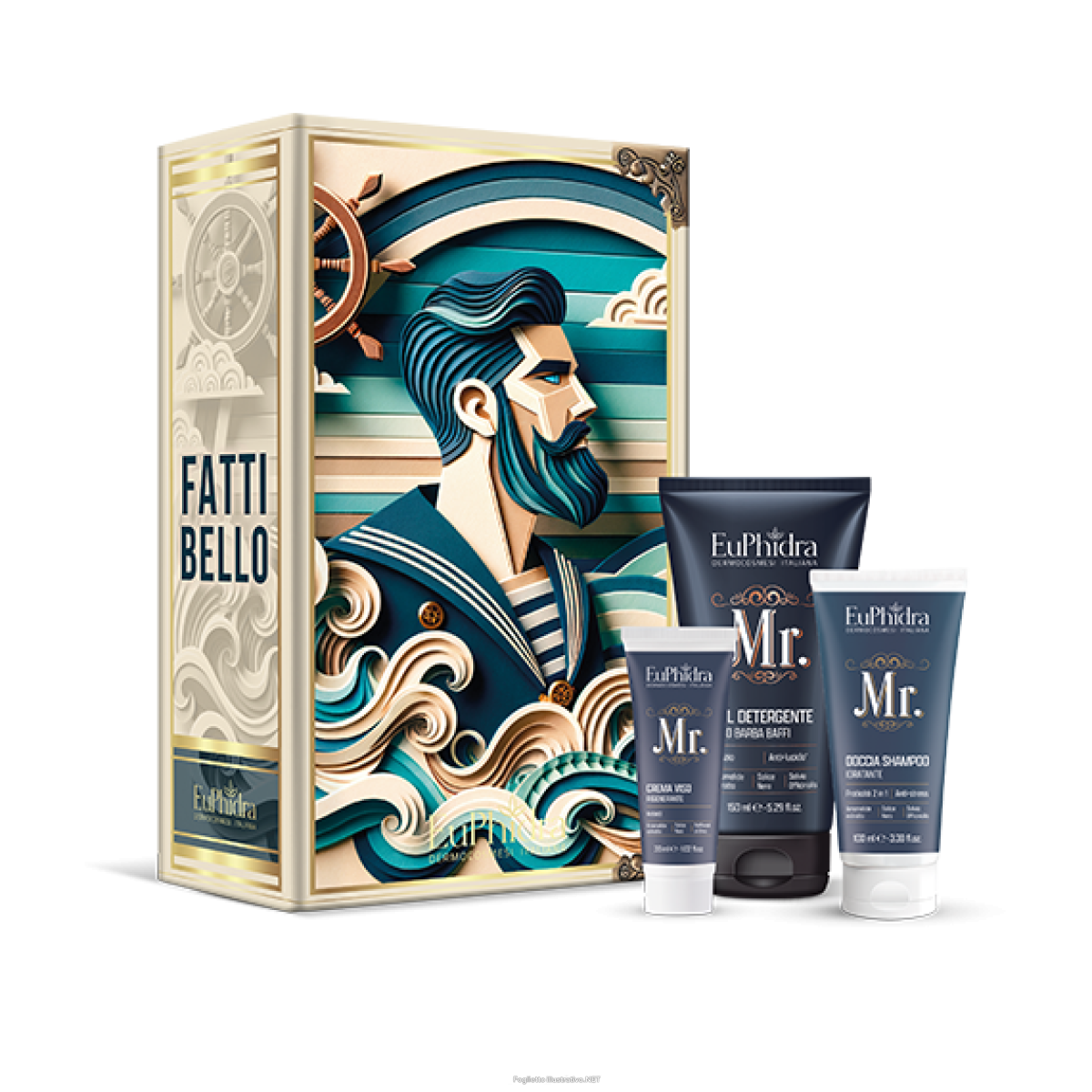 Acquista Online euphidra cofanetto fattibello doccia shampoo 100 ml + detergente viso 150 ml + crema viso 30 ml e Cerca l'offerta più bassa