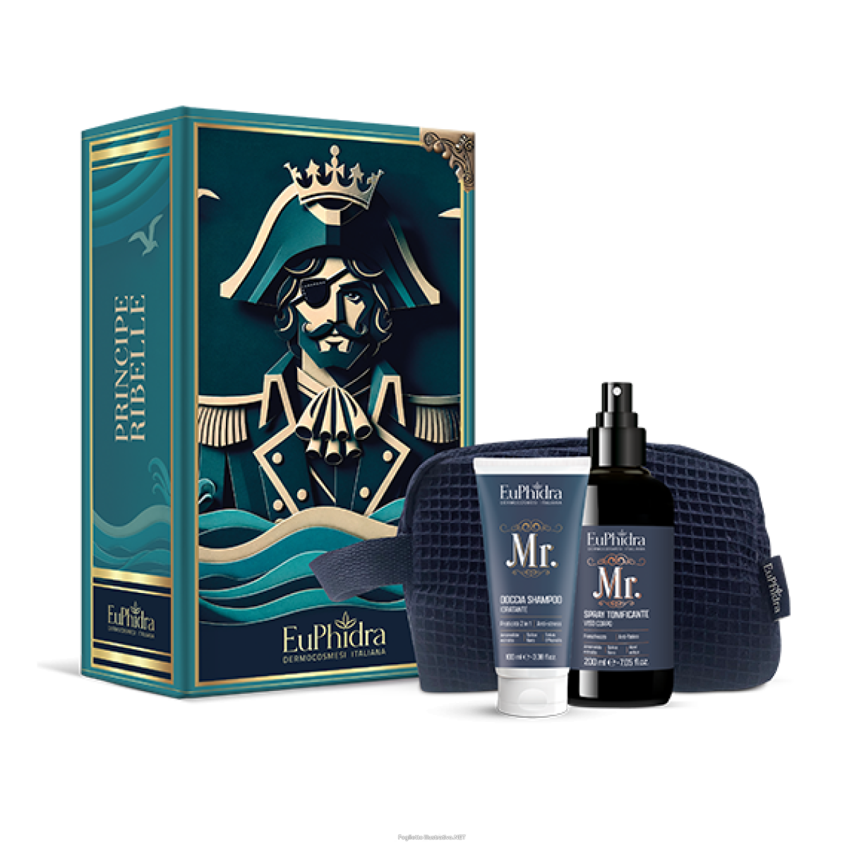 Acquista Online euphidra cofanetto principe ribelle doccia shampoo 100 ml + spray tonificante 200 ml e Cerca l'offerta più bassa