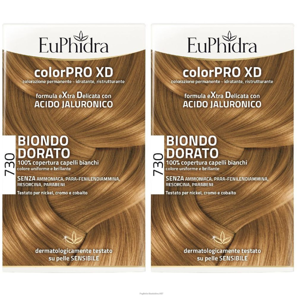 Acquista Online euphidra colorpro xd 730 biondo dorato set da 2 2x50 ml lozione per ca e Cerca l'offerta più bassa