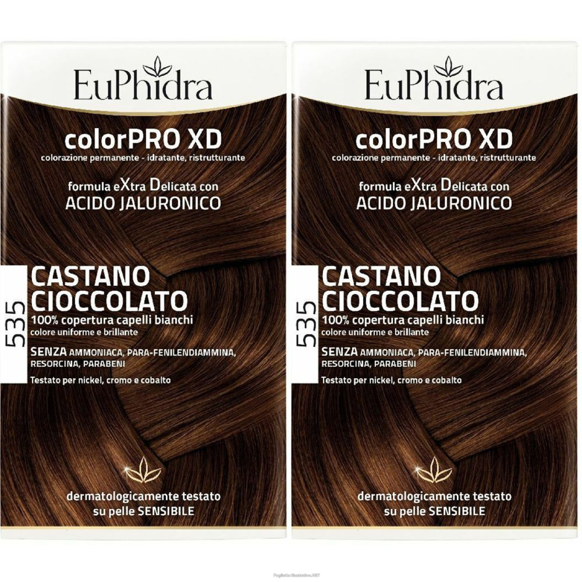 Acquista Online euphidra colorpro xd colorazione permanente castano cioccolato set da e Cerca l'offerta più bassa