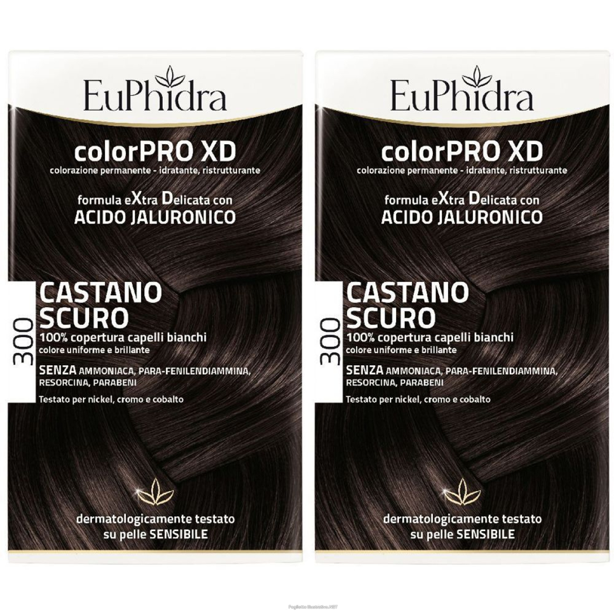 Acquista Online euphidra colorpro xd colorazione permanente castano scuro set da 2 2x5 e Cerca l'offerta più bassa
